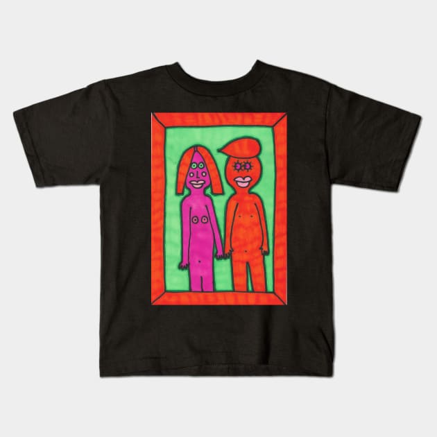 A Couple of Redheads Kids T-Shirt by JaySnellingArt